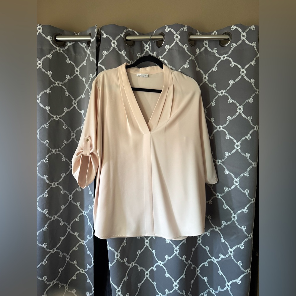 Calvin Klein Cream Women's Blouse